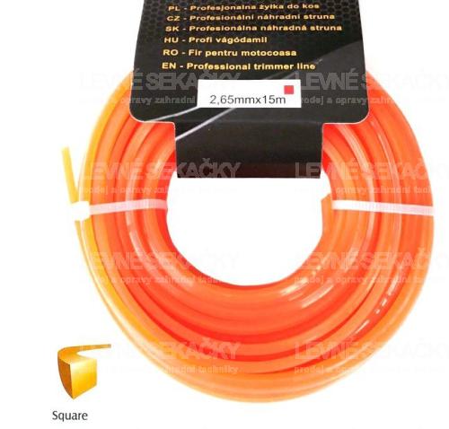Pótló húr - négyzetes 2,65 mm 15M